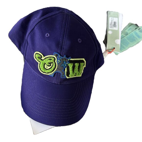OFF-WHITE Varsity Baseball Cap - Purple - One Size - Authentic - Rare - Picture 2 of 14